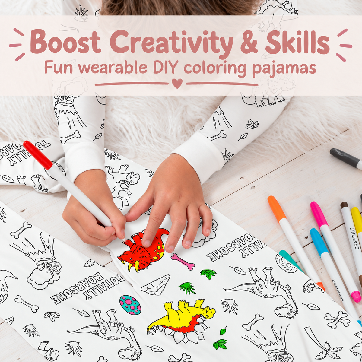 Comfie™ Kids’ Color-In Jammies