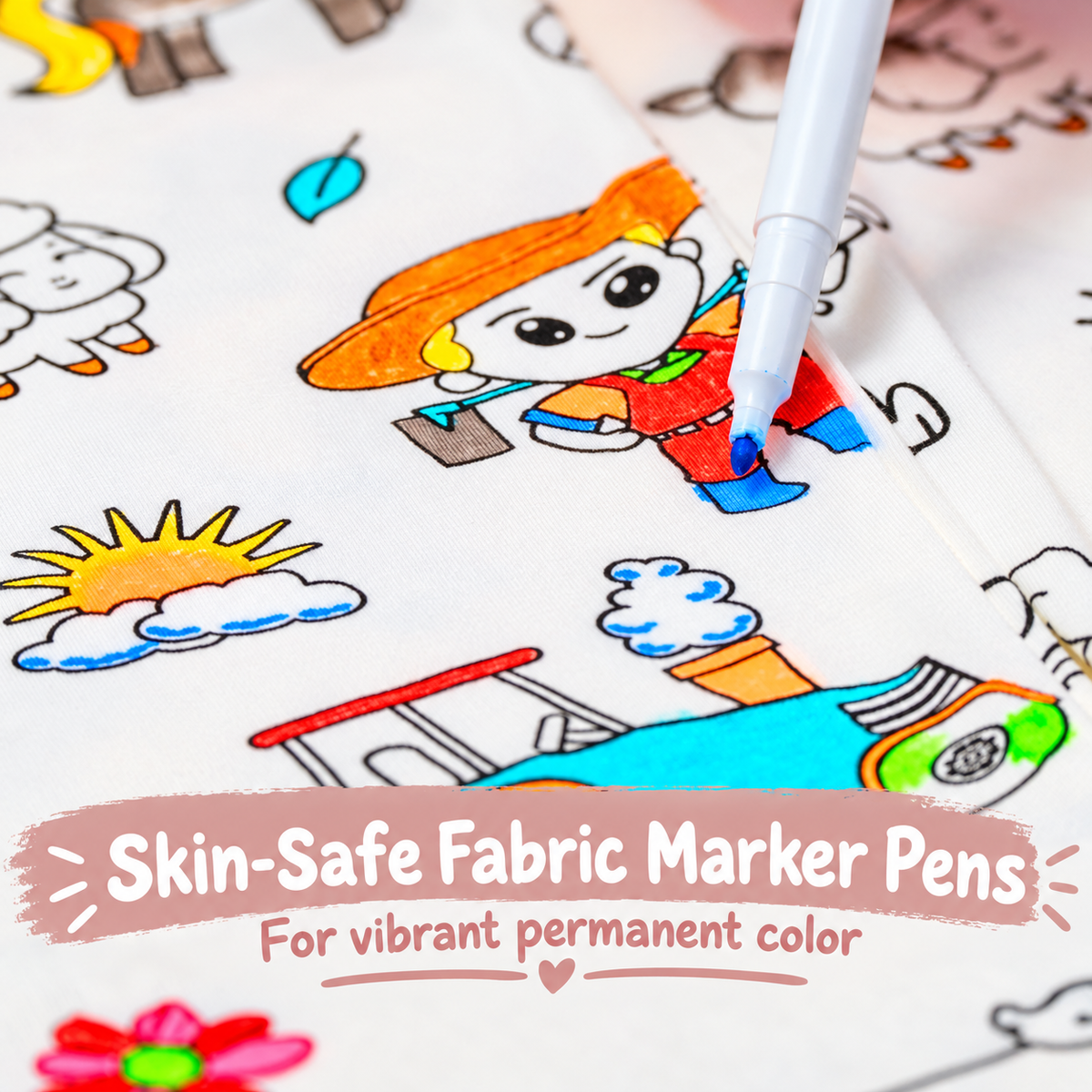 Comfie™ Kids’ Color-In Jammies