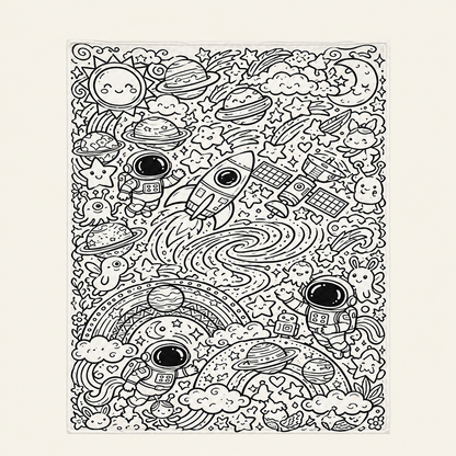 Comfie™ DIY Colouring Blanket