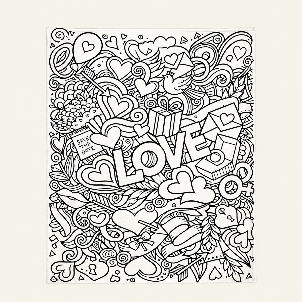Comfie™ DIY Colouring Blanket