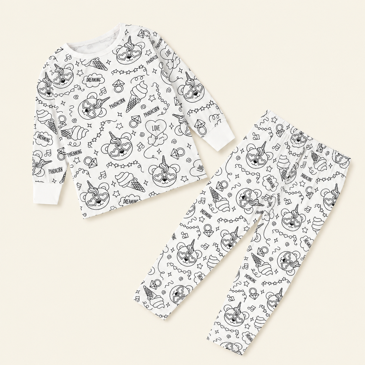 Comfie™ Kids’ Color-In Jammies