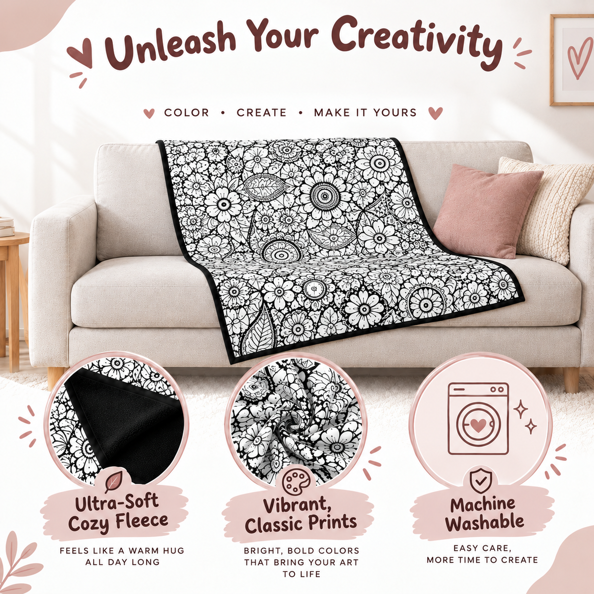 Comfie™ DIY Colouring Blanket